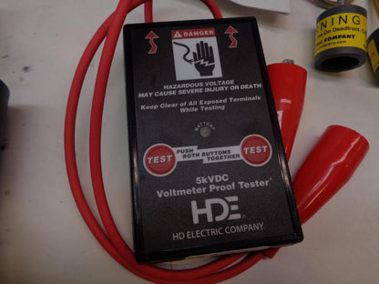 NEW HDE MARK-V UNIVERSAL ANALOG VOLTMETER TEST KIT (MISSING PARTS) R32