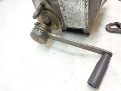 USED SALALIFT WINCH L1850-120S-1 STEEL WIRE 140FT S50lbs CAPACITY H1
