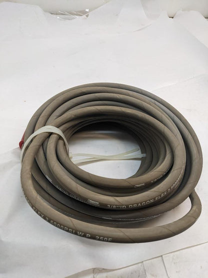 WATER DRAGON 3/8'-GRAY DRAGON FLEX 2-6000 PSI-250  WIRE HOSE NEW B2