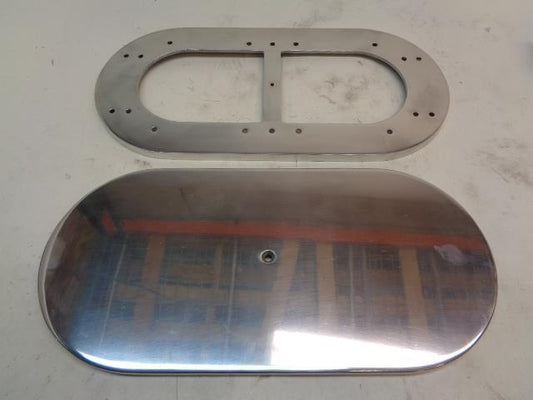 1 NEW TOP AND BOTTOM COVERS FOR SUMMIT RACING AIR FILTER BILLET SUM-G287 R6