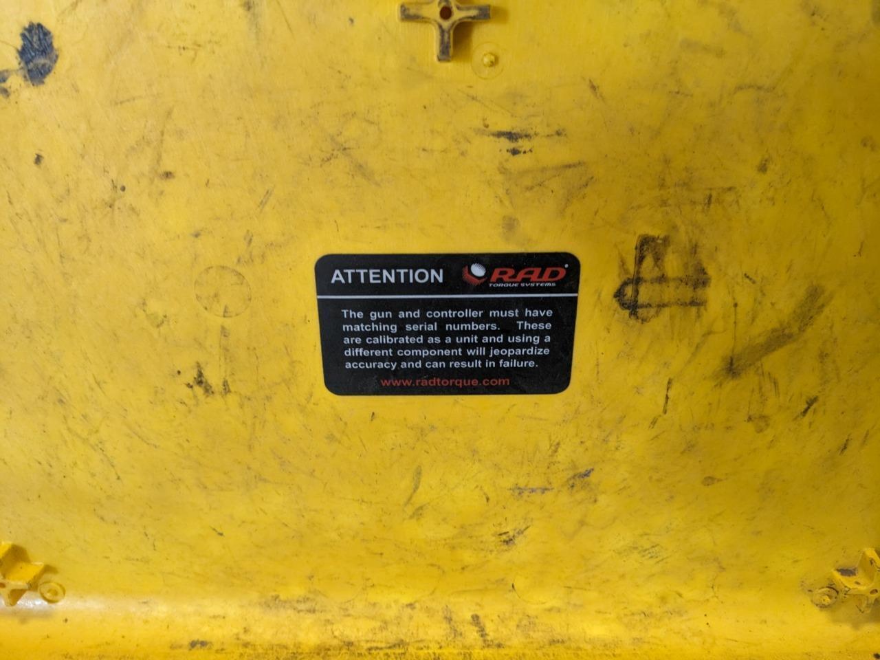 ERAD ERAD BLU 2000 COMP ELECTRIC TORQUE WRENCH CONTROL BOX DAMAGED R29
