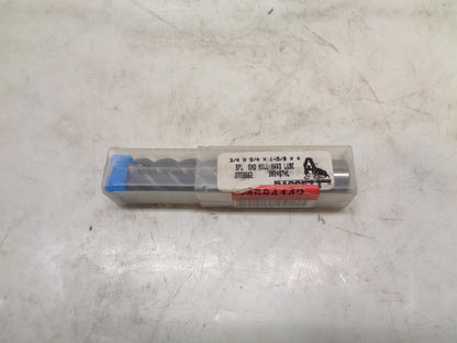 NEW BASSETT 3/4"x3/4"x1-5/8" CARBIDE END MILL HARD LUBE B02467HL 5 FLUTE R22T6BC