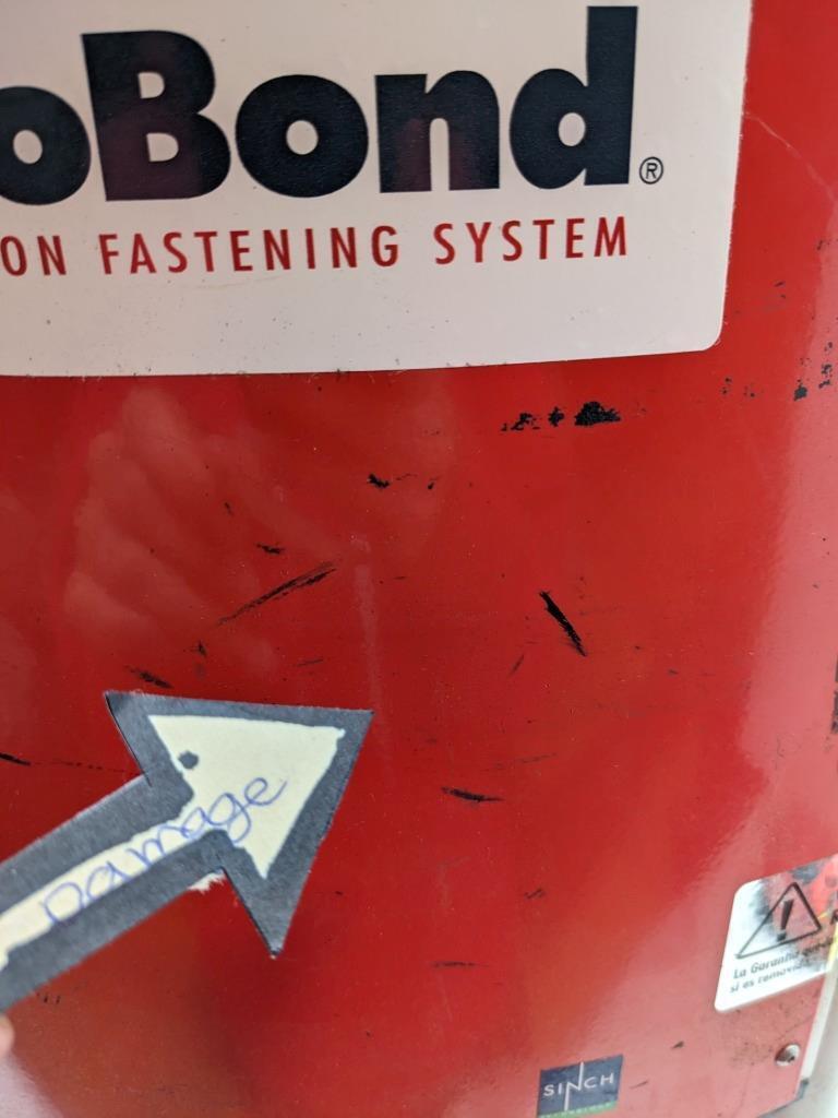 OMG RHINOBOND INDUCTION FASTENING SYSTEM MODEL 102 120 V W/CARRY CASE USED B2