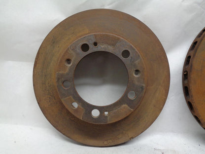 FULL SET USED GENUINE PORSCHE 928 92-95 DISC BRAKE ROTORS 928 351 045 01