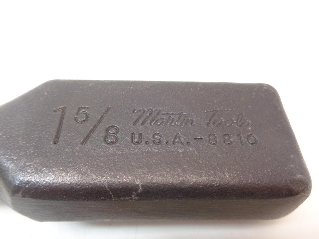 NEW MARTIN TOOLS 1-5/8" OFFSET STRIKING WRENCH 8810 R22T4