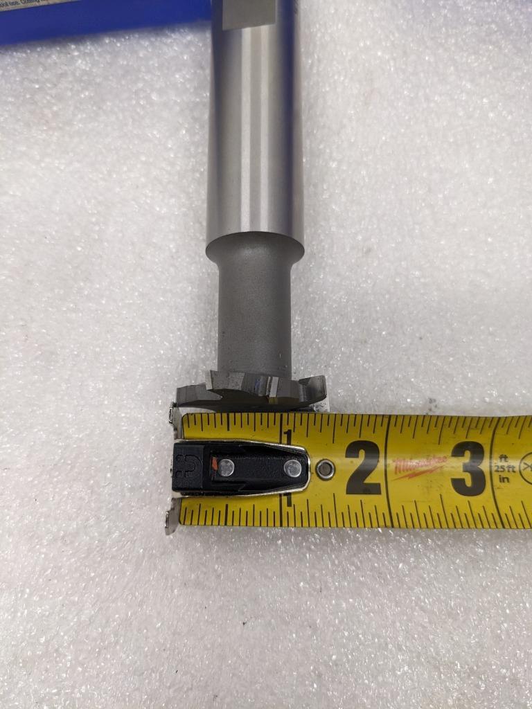WHITNEY TOOL 20310 LONG SHANK T-SLOT MILLING CUTTER 1-1/2" CUT DIA NEW R22T5