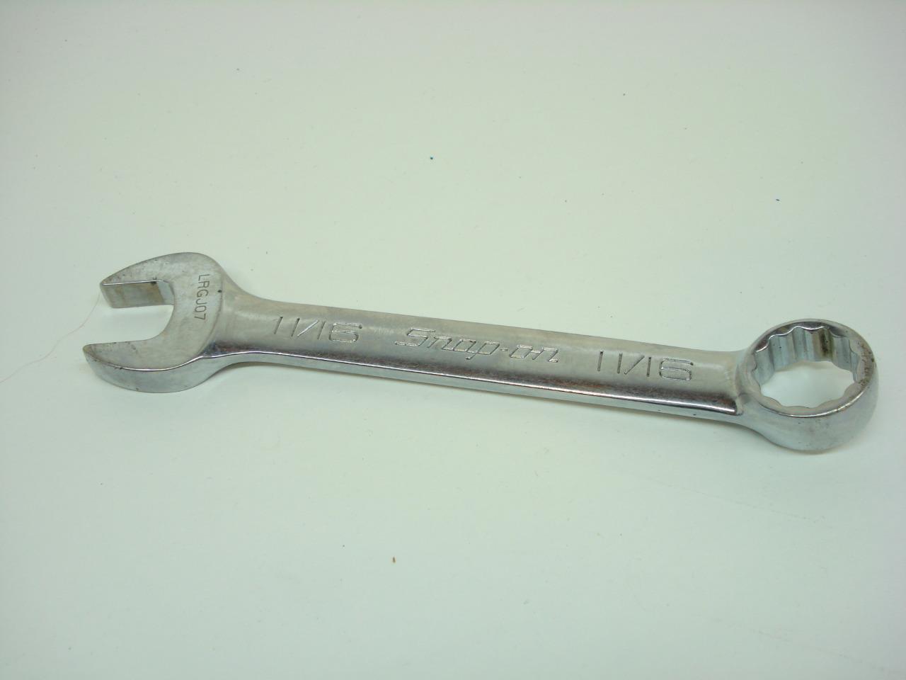 SNAP ON OEX220B 11/16" 12-POINT SHORT COMBINATION WRENCH R22T4