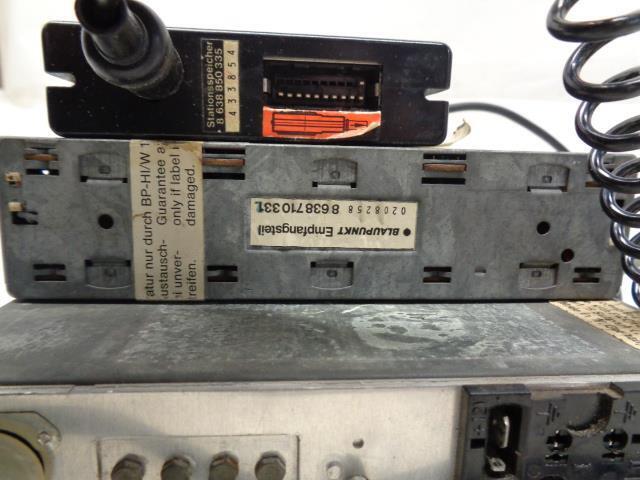 Blaupunkt Bamberg Car Stereo for 1975-77 911 Turbo (930) FULL KIT Used R25