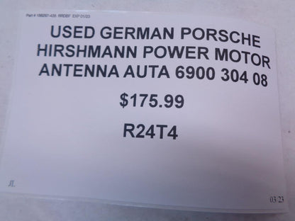 GERMAN PORSCHE HIRSHMANN POWER MOTOR ANTENNA AUTA 6900 304 08 R24T4
