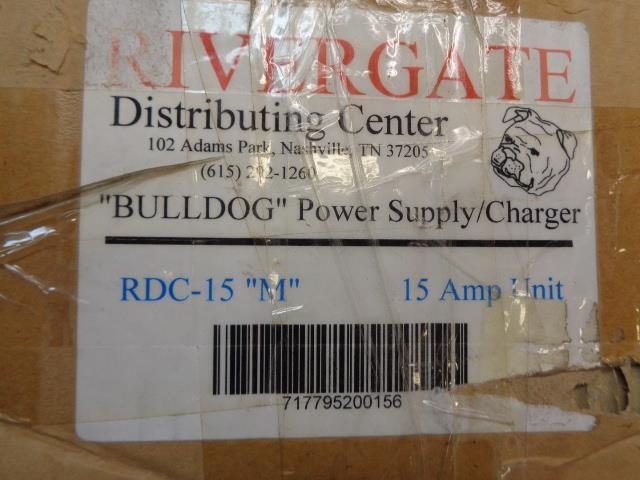 NEW RIVERGATE RDC-15 BULLDOG POWER SUPPLY/CHARGER 15A  R4TE