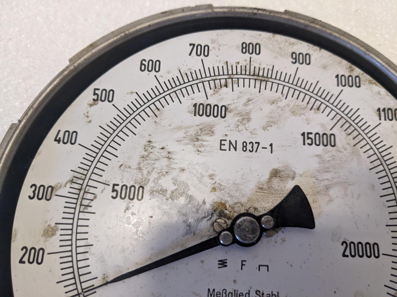 ITH PRESSURE GADGE  (EN837-1) DAMAGED R22