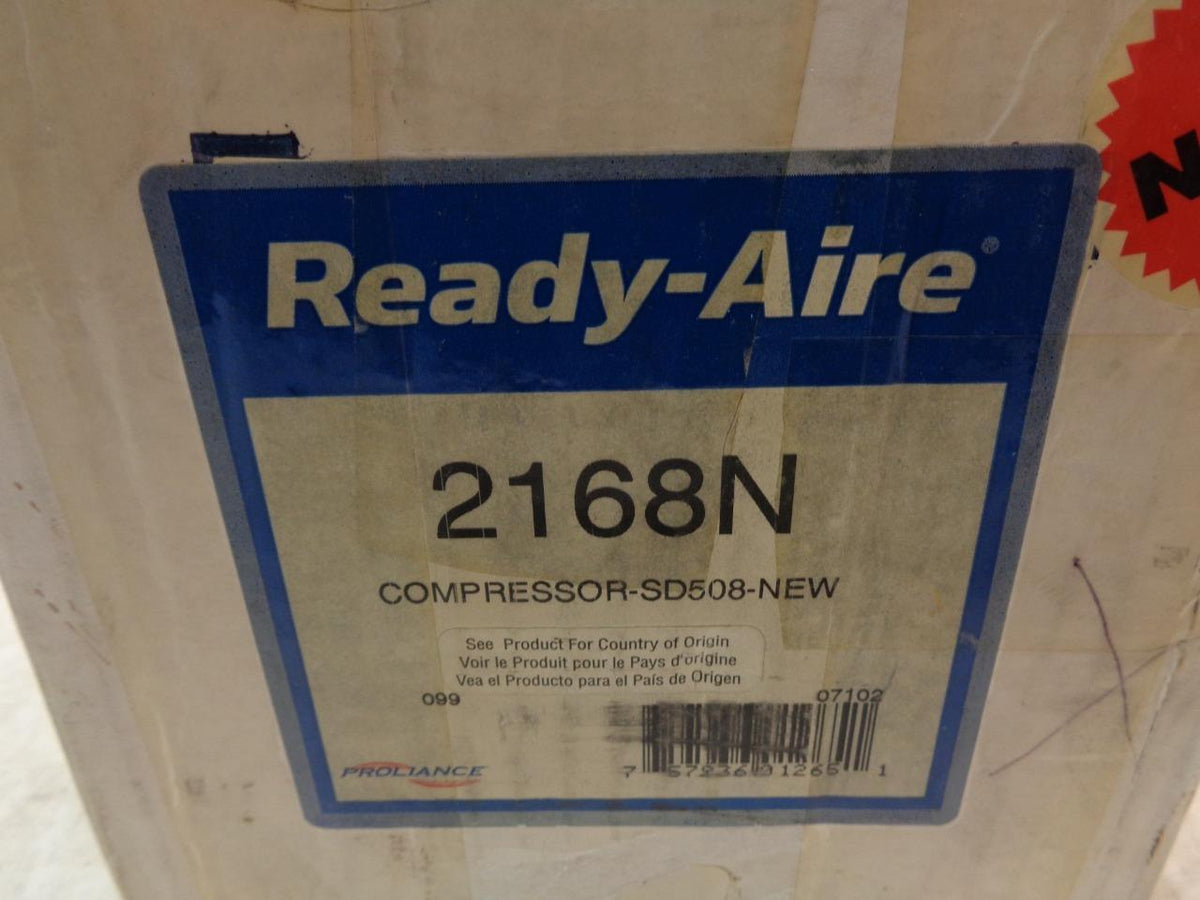 NEW READY AIRE 2168N AC COMPRESSOR SD508 FREIGHTLINER MB60/MB70 92-94 R1