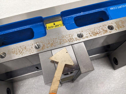 Kurt HDL6 English 6″ JAW WIDTH 4" JAW OPEN Double Station Vise W/O HANDLE NEW H1