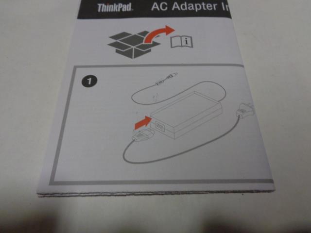 NOS LENOVO 42T4434 THINKPAD 90W 20V AC ADAPTER R27