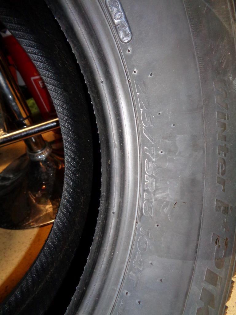 1 HANKOOK WINTER I*PIKE X P 225 75 16 104T SL TIRE 1026040