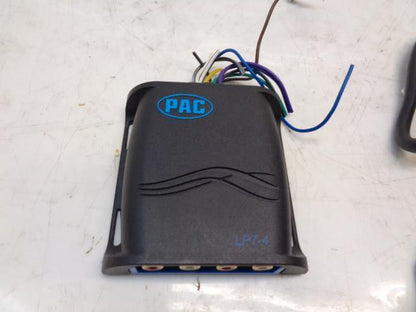 PAC LP7-4 4-CHANNEL OUTPUT INVERTER W/ GENUINE PORSCHE RADIO MEDIA PORT R31T3