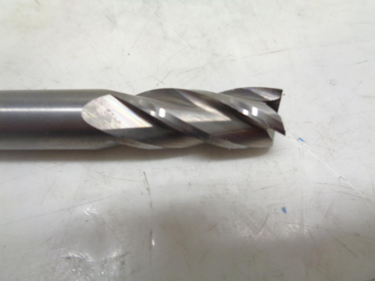 NEW MA FORD HI-FEED 11137500 CARBIDE END MILL 3/8"x1" 4 FLUTE R22T6BG