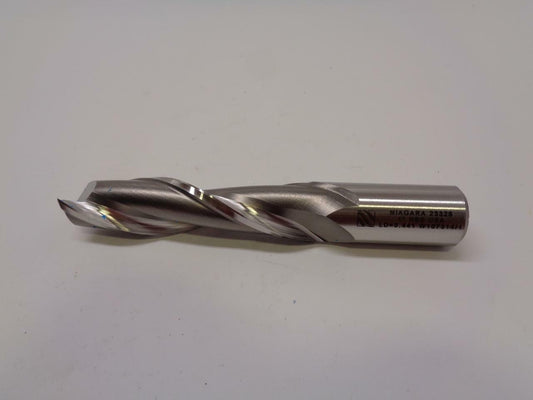 NIAGARA CUTTER HSS ENDMILL S203 2 FLUTE RH SQUARE UNC 1X1X4X6-1/2 23326 EMCBS