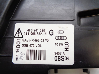 AUDI A6 09-11 RIGHT HEADLIGHT NEW OEM HELLA XENON 009701161 4f0 941 030 SR