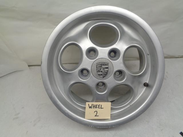PORSCHE 911 944 PHONE DIAL WHEEL SET 15X7 ET23.3 951 362 104 00 USED WR