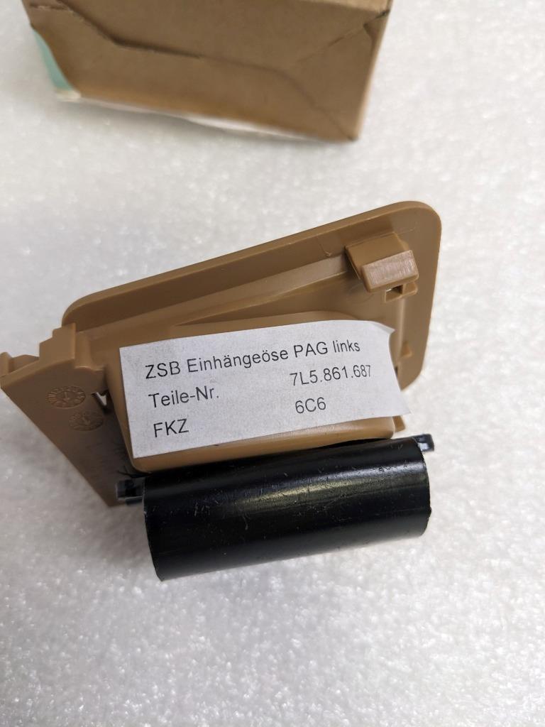 PORSCHE 955555687016C6 CARGO NET BRACKET BEIGE FOR 03-06 CAYENNE NEW PGB2TA