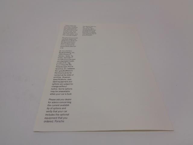 Porsche 911 "The New Carerra" Hardcover Brochure WVK 127 121 94 Genuine R25
