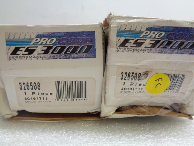 NEW PAIR OF PRO COMP ES3000 FRONT/REAR SHOCK FOTR '99-'09 FORD 326508 R2