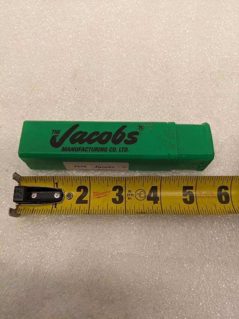 JACOBS 7315 MILLING CUTTER DRILL CHUCK ARBOR MORSE TAPER SHANK 3MT NEW R22T5