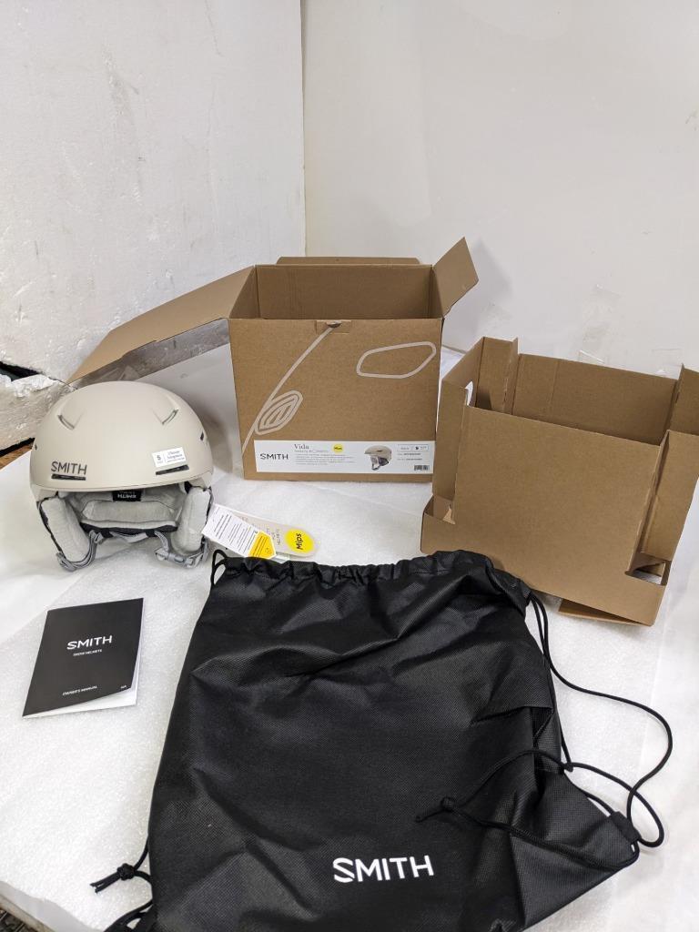 SMITH VIDA MIPS SNOW HELMET -WOMEN'S-SMALL-MATTE BONE E005101HU5155 NEW SR