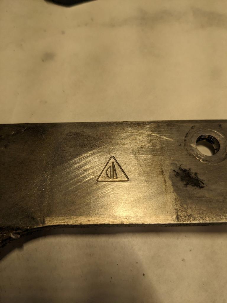 PORSCHE 911 996 98-05 ENGINE CRADLE/CARRIER MOUNT 99637501107 USED 996B.G.L.