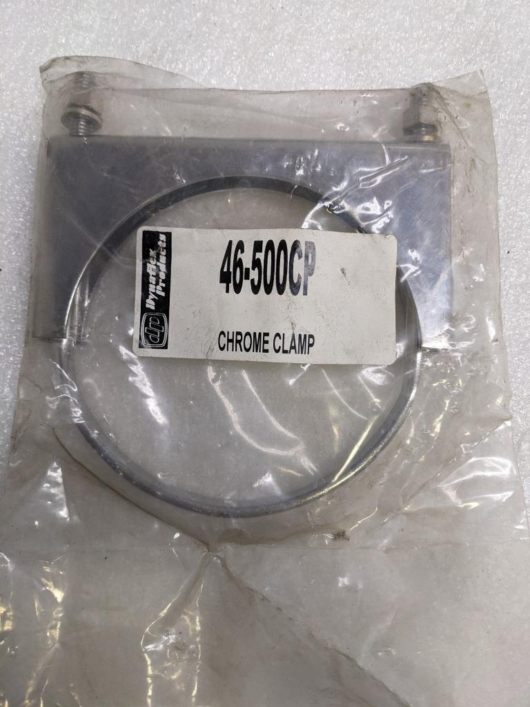 DYNAFLEX PRODUCTS 46-500 CP CHROME PLATED CLAMP NEW R5TB