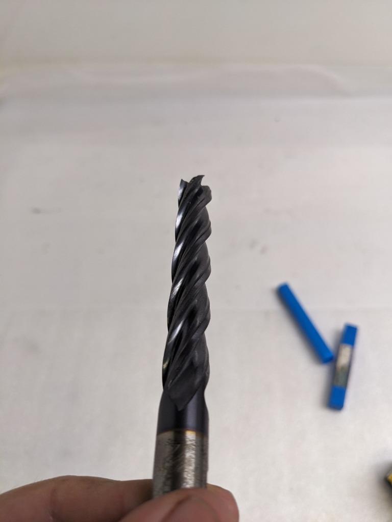 NIAGARA CUTTERS 09832 4-FLUTE1/2" DIA. 5" OAL HSS-CC-TIALN END MILL NEW R22T5