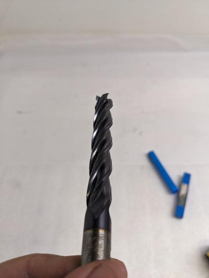 NIAGARA CUTTERS 09832 4-FLUTE1/2" DIA. 5" OAL HSS-CC-TIALN END MILL NEW R22T5