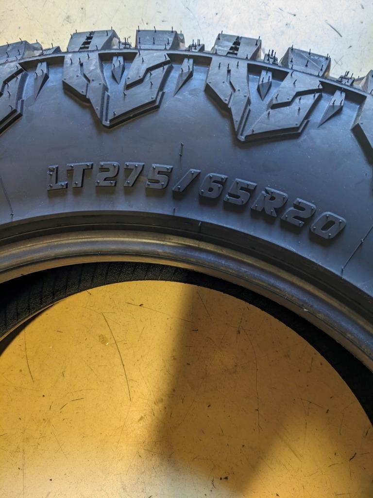 RADAR RENEGADE RT BSW LT 275 65 20 126/123Q LRE 10PLY TIRE RASYTH0120 CQ3