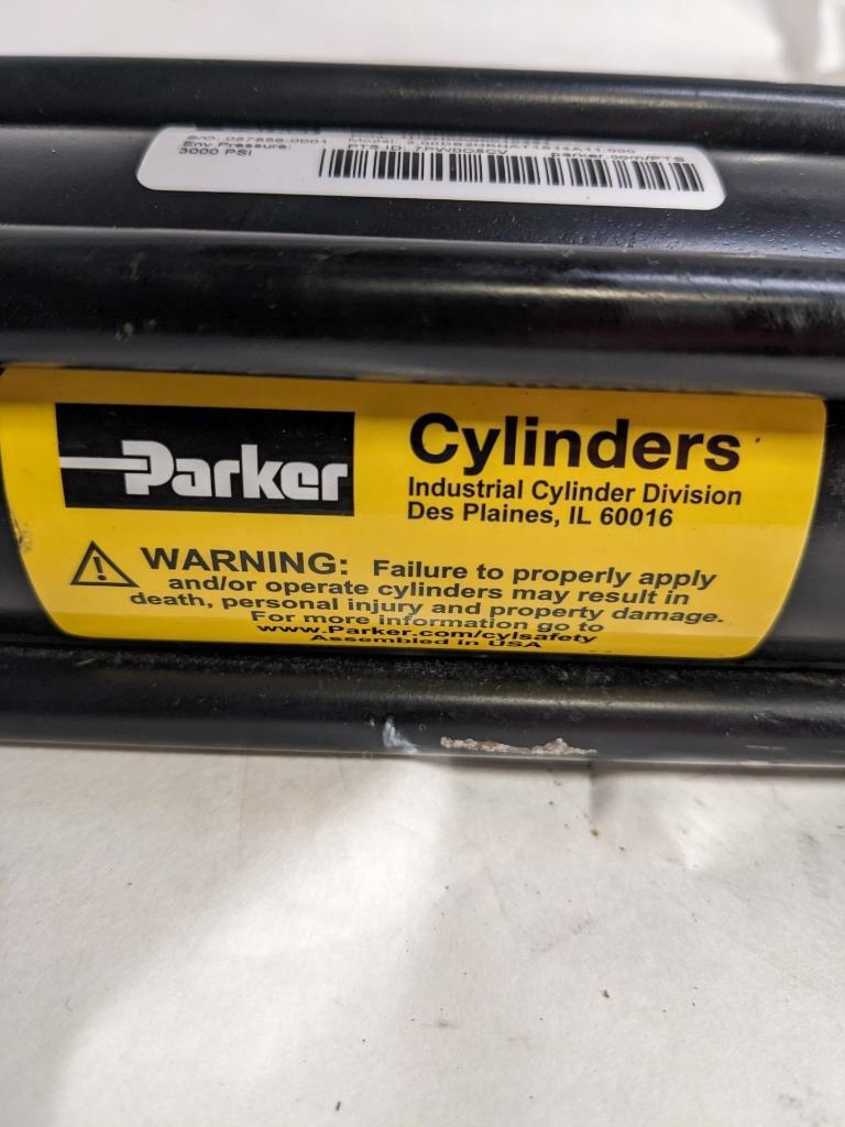 PARKER HYDRAULIC CYLINDER 1H2H0A00010361 17" 1" TIP 3000 PSI 21 LBS NEW R10