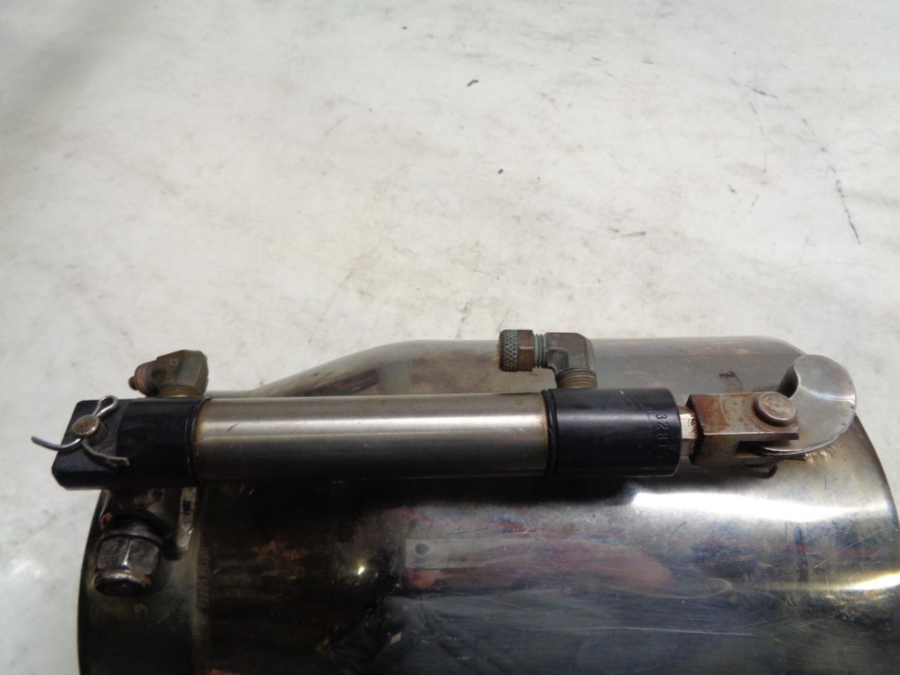 USED WET EXHAUST ENGINE BRAKE 4" INLET FOR BOAT R19T1