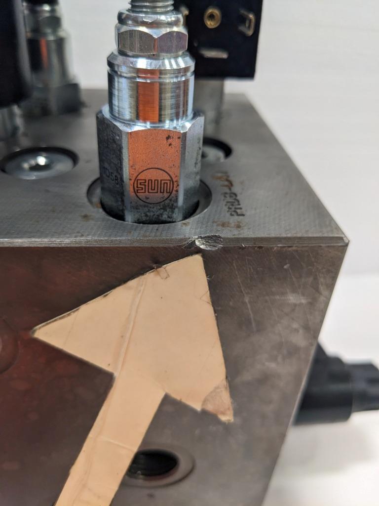 ATP HYDRAULIK AG MANIFOLD W/ VALVES IE98-A2 B511-035-G02QD2 BSRG6