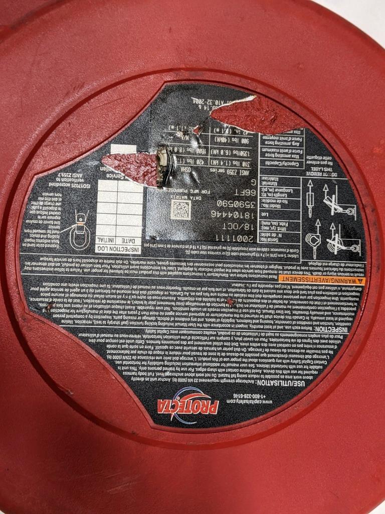 3M Rebel ProtectaLeading Edge Self-Retracting Lifeline 66 ft. 3590590 NEW BSIG1