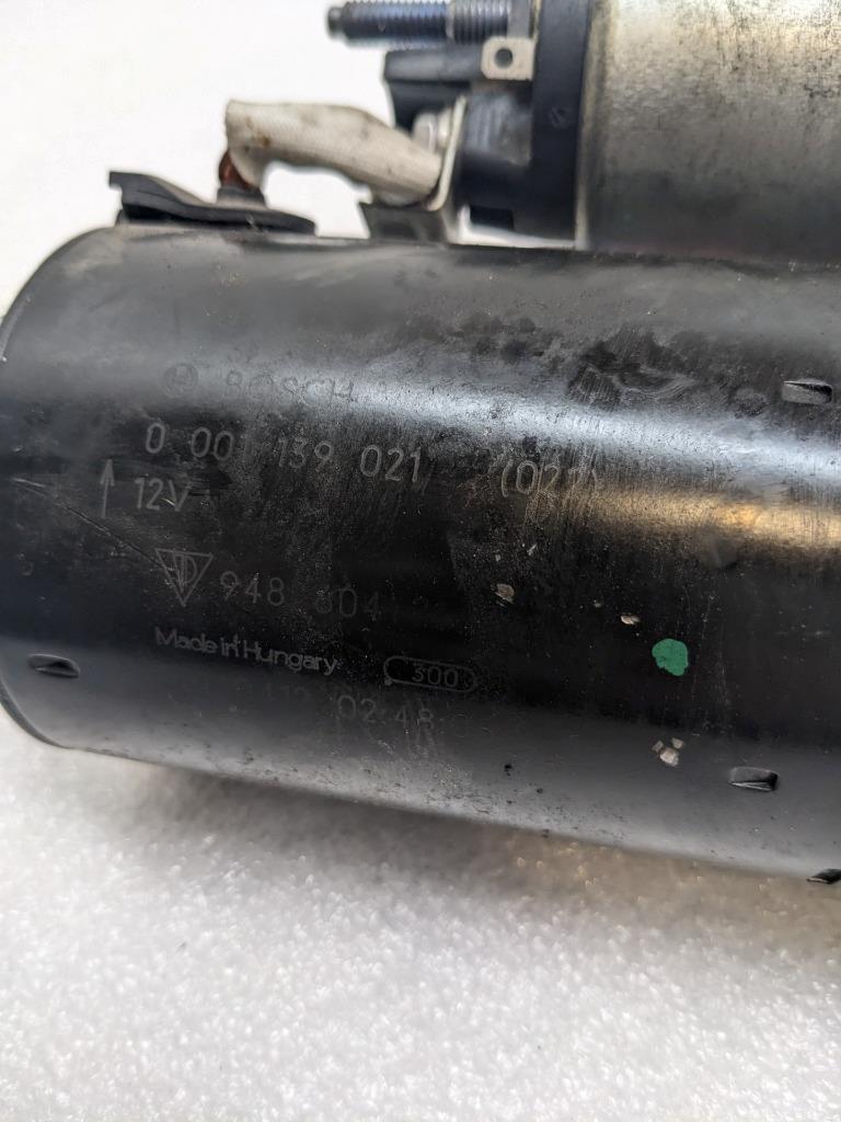 PORSCHE CAYENNE 2011-18 958 TURBO ENGINE STARTER ASSEMBLY 94860421401 USED R20