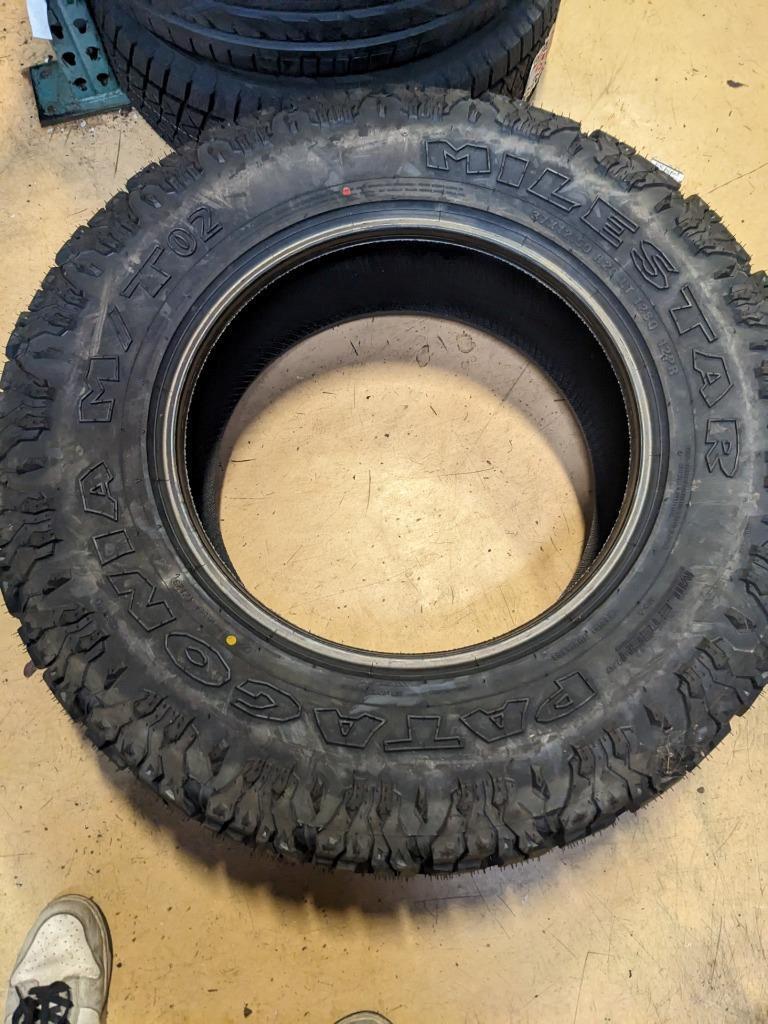 MILESTAR PATAGONIA M/T-02 LT 37 12.50 20 128Q LRF 12PLY TIRE 22050603 CQ2