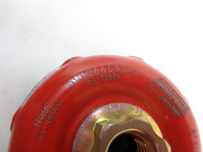 1 NEW NORTON 4 IN. X 5/8 IN. 11 CARBON STEEL TWIST KNOT WIRE CUP BRUSH R29