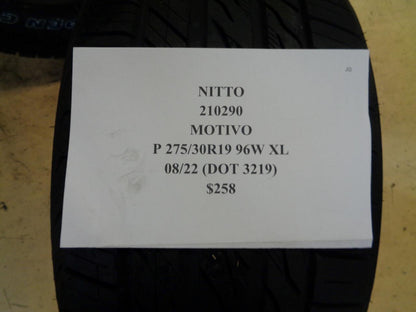 NITTO MOTIVO 275 30 19 96W XL 210290