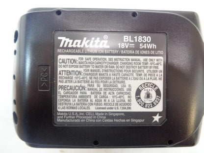 NEW GREENLEE MAKITA 52176 18V 3.0 AH LI-ION BATTERY R22T1