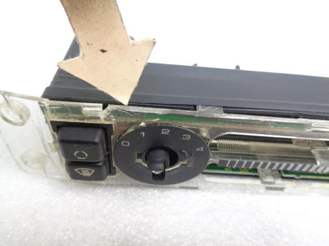 PORSCHE 94465302101 DASH CONTROL UNIT HVAC CONTROL FOR 944 DAMAGED USED R20
