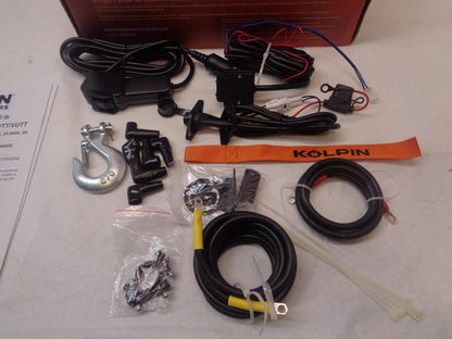 1 NEW KOLPIN 4500LB SYNTHETIC ROPE WINCH 25-9455 R16