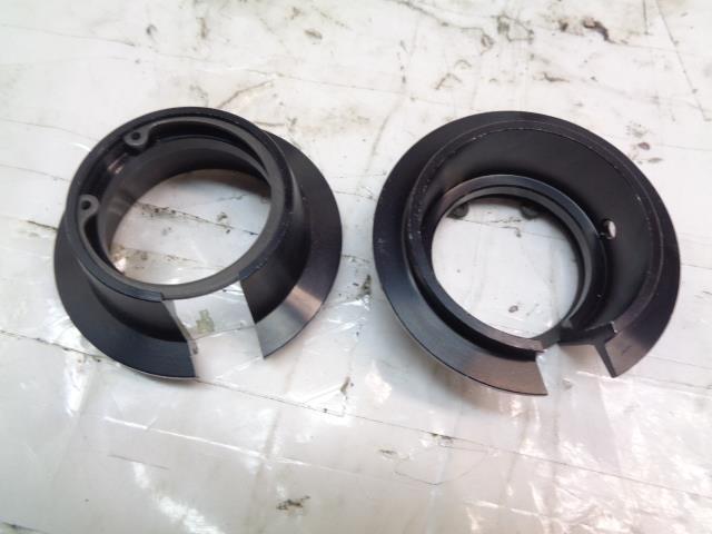 2 KONI SHOCKS 30 0000 2.5" THREADED SPRING PERCH SLEEVE COIL-OVER KIT NEW R8