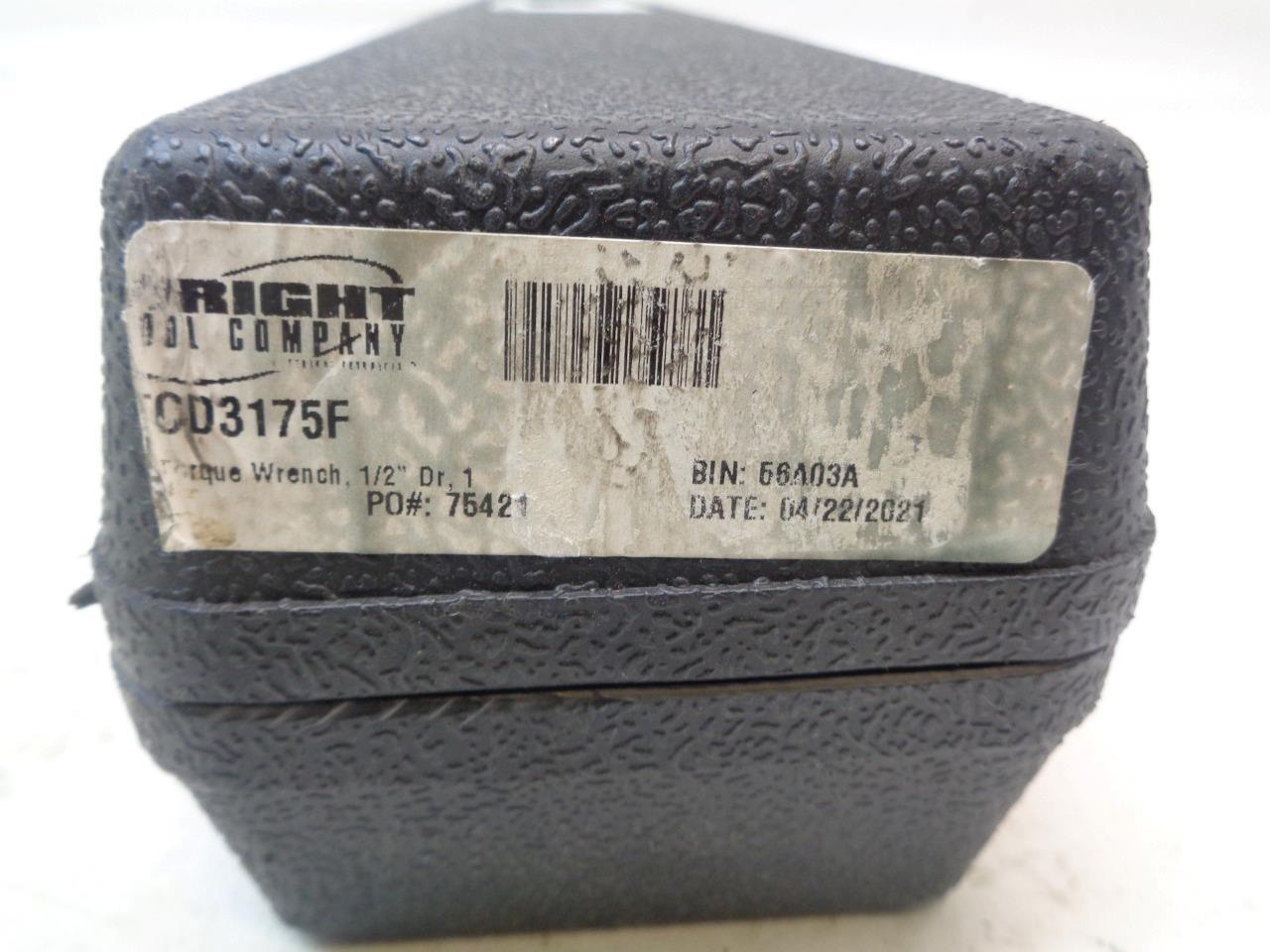 NEW JETCO 0-175 ftlb MECHANICAL DIAL TORQUE WRENCH D3-175F SR