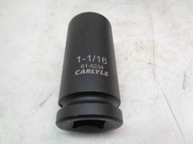 CARLYLE NPT 610411 SOCKET SET 3/4 IN SAE 17PC NEW R22