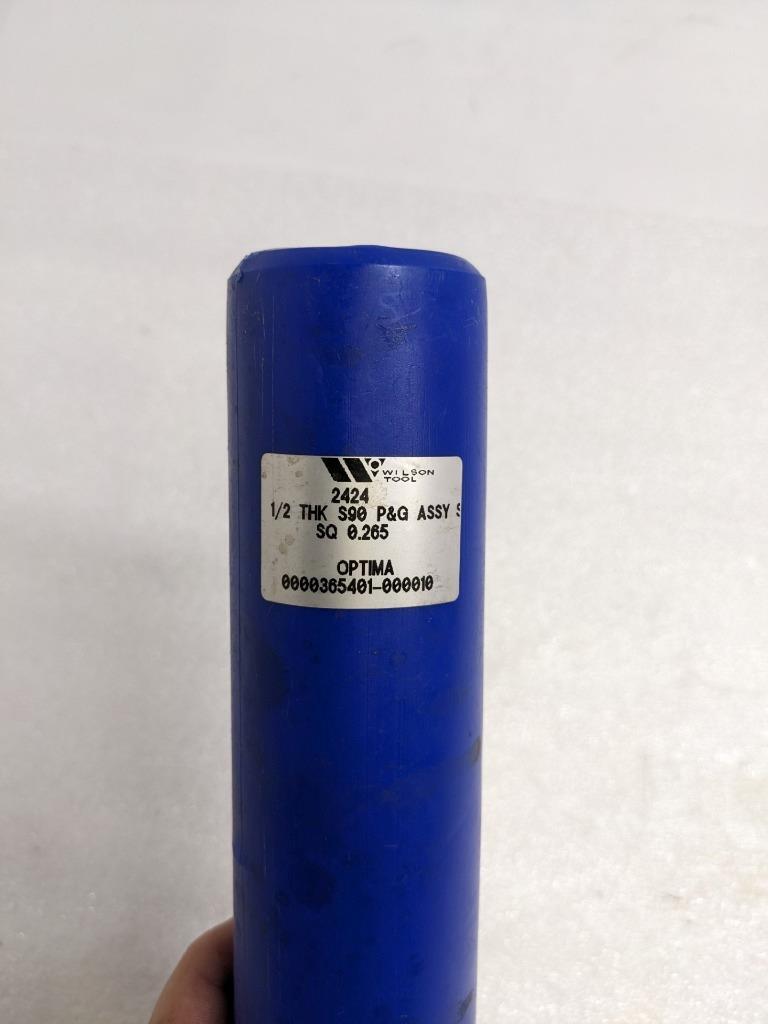 WILSON TOOL 2424 PUNCH TOOL ASSY 1/2 THK SERIES 90 P&G HP SQ 0.265 NEW R22T5