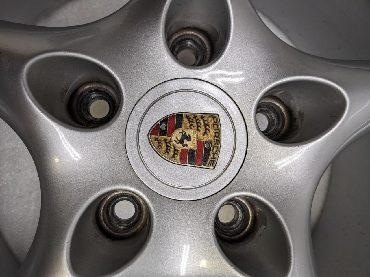 PORSCHE 99636214003, 99636213603 STAGGERED WHEEL FULL SET FOR 85-12 911 USED SR